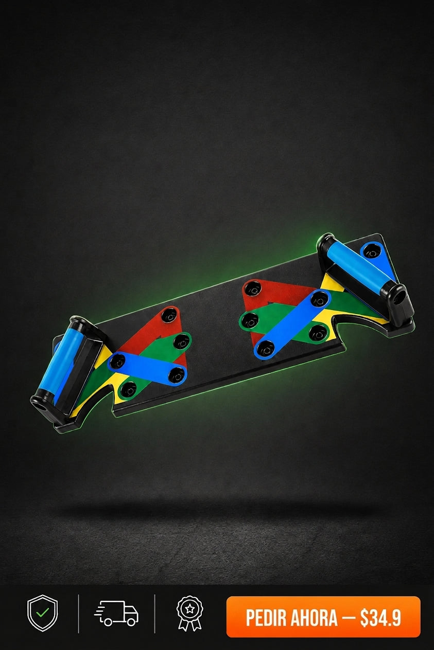 Tabla Push Up Con Bandas Elasticas